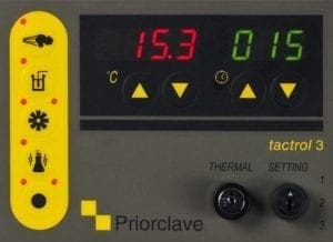autoclave programmable option by priorclave
